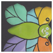 Butterfly Fabric Stof (Close Up)