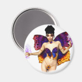 Butterfly Fae Fridge Magnet (Voorkant / Achterkant)