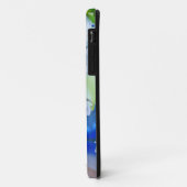Butterfly Faerie in Blue Flowers Case-Mate iPhone Case (Achterkant/links)