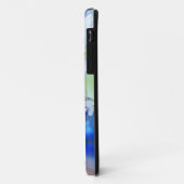 Butterfly Faerie in Blue Flowers Case-Mate iPhone Case (Achterkant/links)