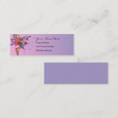 Butterfly Faerie Skinny Profile Card Mini Visitekaartje (Voorkant / Achterkant)