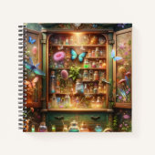 Butterfly Fairy Apothecary Enchanted Cabinet Notitieboek (Voorkant)