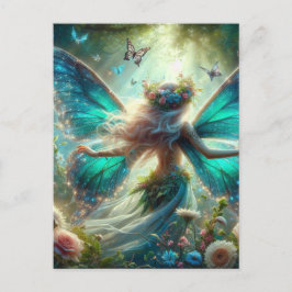 Butterfly Fairy Briefkaart