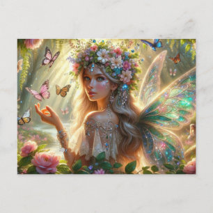 Butterfly Fairy Briefkaart