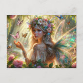 Butterfly Fairy Briefkaart (Voorkant)