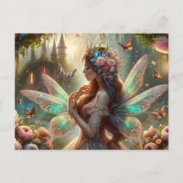 Butterfly Fairy Briefkaart