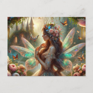 Butterfly Fairy Briefkaart