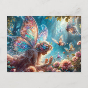 Butterfly Fairy Briefkaart