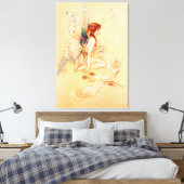 Butterfly Fairy Canvas Afdruk (Insitu (Slaapkamer))