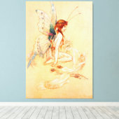 Butterfly Fairy Canvas Afdruk (Insitu (Houten vloer))