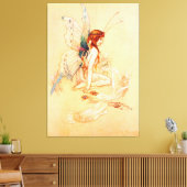 Butterfly Fairy Canvas Afdruk (Insitu (Woonkamer))