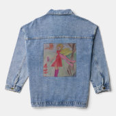 Butterfly Fairy Denim Jacket (Achterkant)