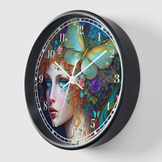 Butterfly Fairy Elf Lady Fantasy Art (Hoek)