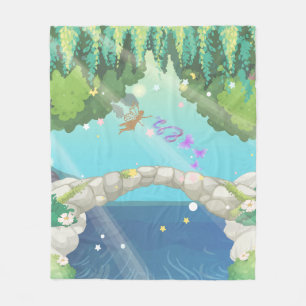 Butterfly Fairy Fleece Deken