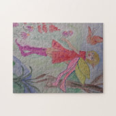 Butterfly Fairy Jigzaag Puzzle Legpuzzel (Horizontaal)