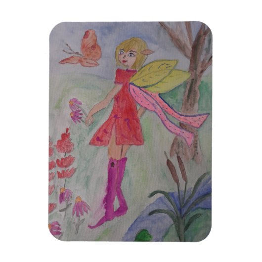 Butterfly Fairy Magneet (Verticaal)