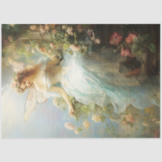 Butterfly Fairy Maiden Tissuepapier (Voorkant)