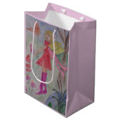 Butterfly Fairy Medium Cadeauzakje (Voorkant Gekanteld)