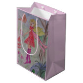 Butterfly Fairy Medium Cadeauzakje (Achterkant Gekanteld)