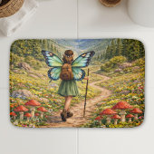Butterfly Fairy Mountain Hiker | Fairycore Flower Badmat