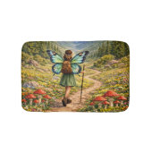 Butterfly Fairy Mountain Hiker | Fairycore Flower Badmat (Voorkant)