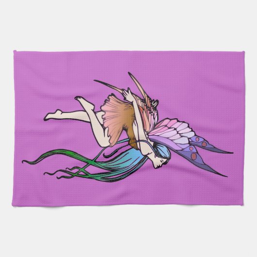 Butterfly Fairy Theedoek (Horizontaal)