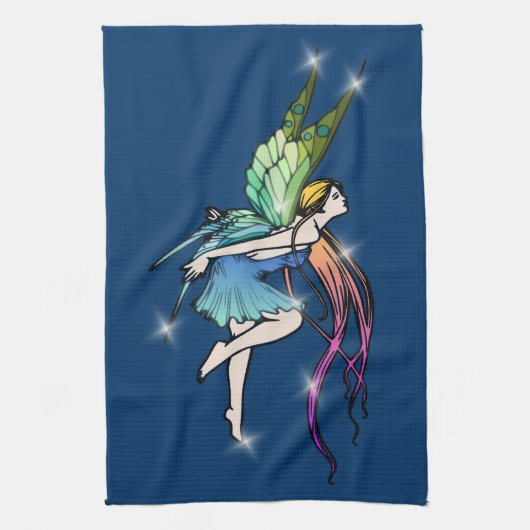 Butterfly Fairy Theedoek (Verticaal)