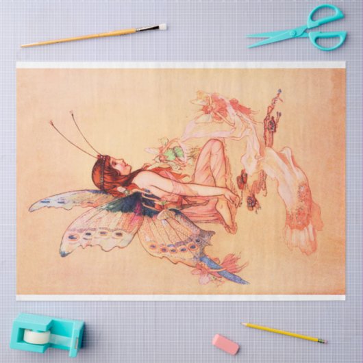 Butterfly Fairy Tissuepapier (Craft)