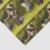 Butterfly Fairy Tissuepapier (Detail)