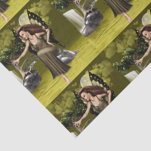 Butterfly Fairy Tissuepapier (Detail)