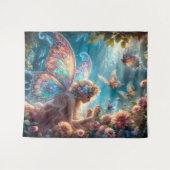 Butterfly Fairy Wandkleed (Voorkant (horizontaal))