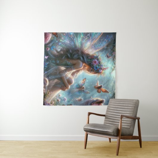 Butterfly Fairy Wandkleed (In Situ (horizontaal))