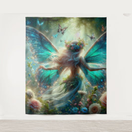 Butterfly Fairy Wandkleed