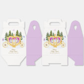 Butterfly Fairytale Princess Carriage Baby Shower Bedankdoosjes (Ongevouwen)