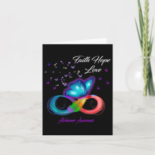 Butterfly Faith Hope Love Heimerheimer Bewustzijn Kaart