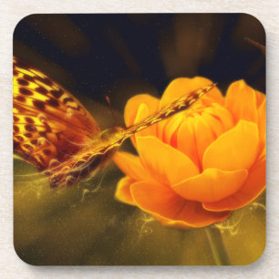 Butterfly Fantasy Drankjes Onderzetter