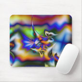 Butterfly Fantasy Fractal Muismat (Met muis)