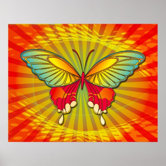 BUTTERFLY FANTASY POSTER (Voorkant)