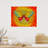 BUTTERFLY FANTASY POSTER (Keuken)