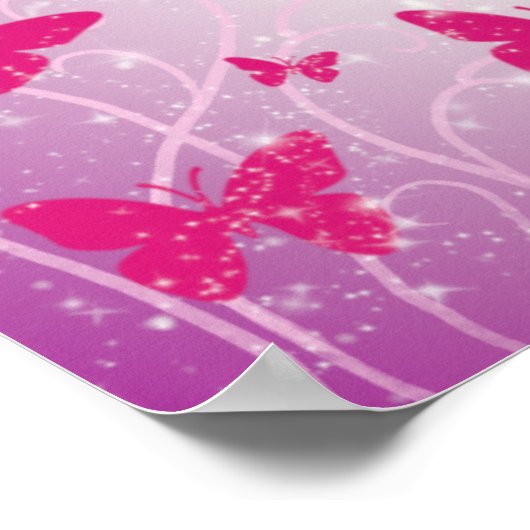 Butterfly Fantasy Poster (Hoek)