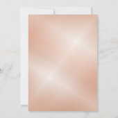 Butterfly Fantasy | Roos Baby shower goudolie Kaart (Achterkant)