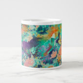 Butterfly & Feather Floral Grote Koffiekop (Voorkant)