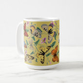Butterfly fine art koffie Mok (Voorkant links)