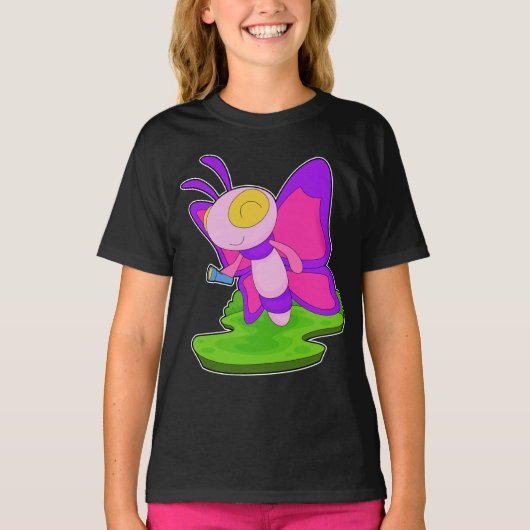 Butterfly Flash-lampje T-shirt (Voorkant)