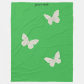 Butterfly Fleece Blanket (Voorkant)