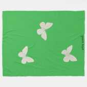 Butterfly Fleece Blanket (Voorkant (Horizontaal))