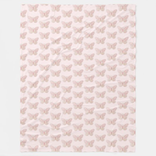 Butterfly Fleece Blanket (Voorkant)