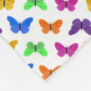 Butterfly Fleece Deken