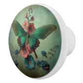 Butterfly Floral Ceramic Pull Keramische Knop (Rechts)