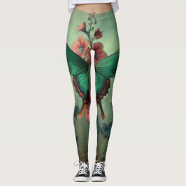 Butterfly Floral Leggings